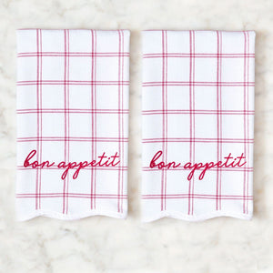 Bon Appétit Kitchen Towels (pair)