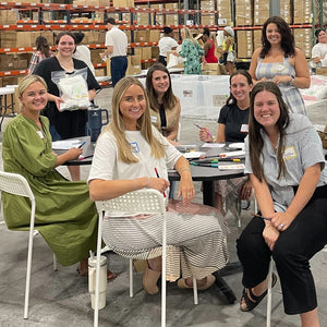 Weezie Giving Back Team Photo