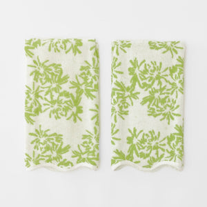 Meg Braff x Weezie Scallop Hand Towels (pair)