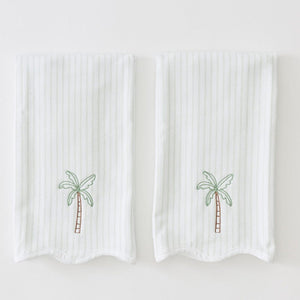 Palm Tree Kitchen Towels (pair)