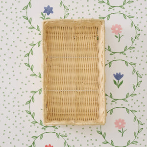 Rattan Paper Guest Towel Tray