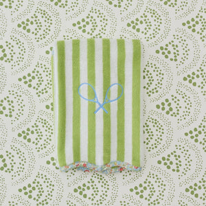 Scallop Tennis Towel