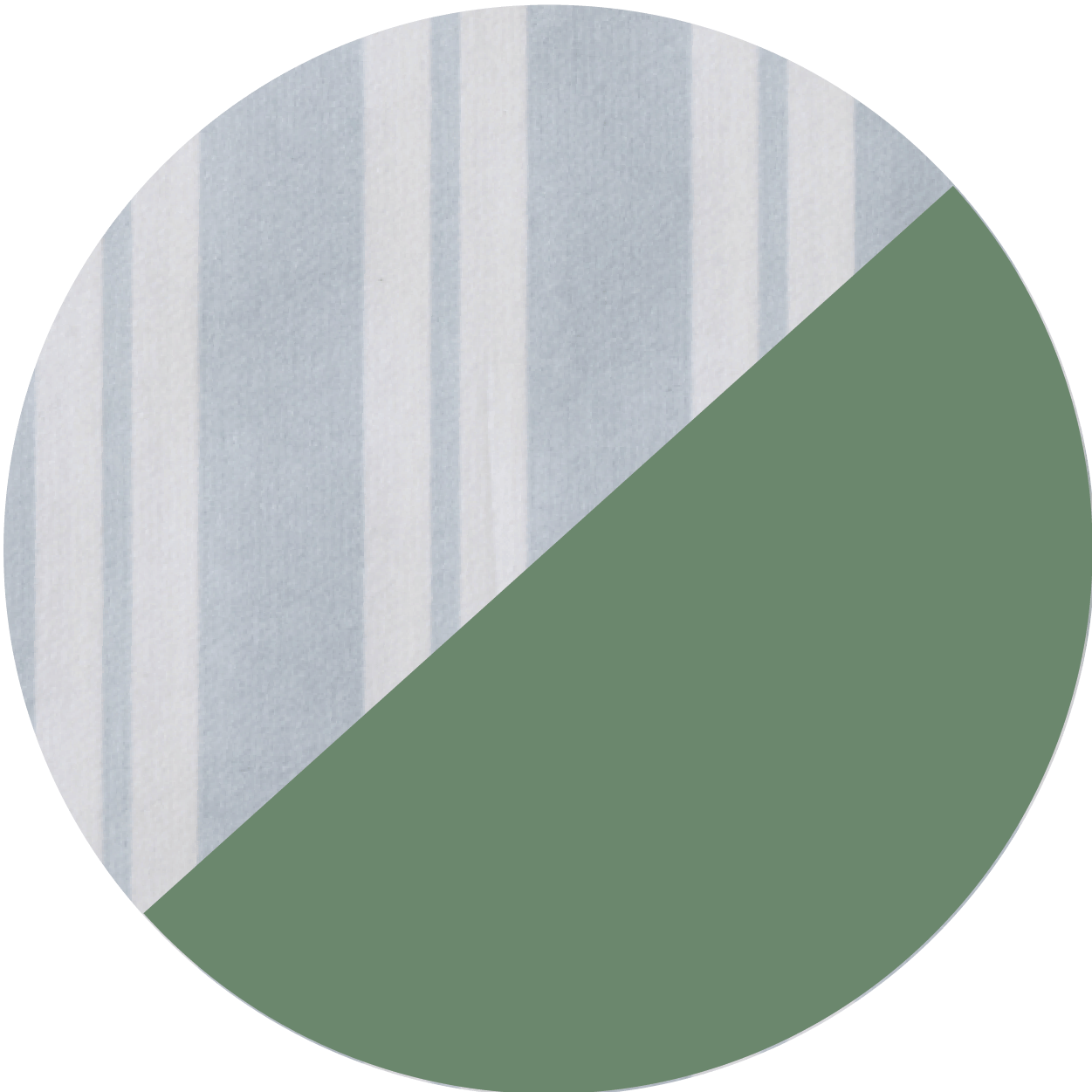 Blue Heron with Green  color swatch