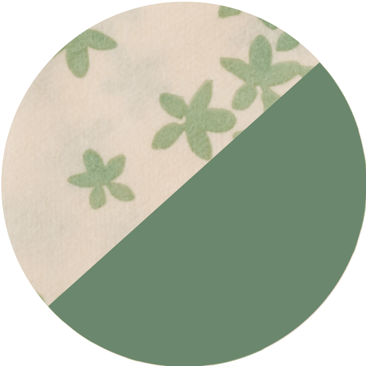 Fallen Petal with Green  color swatch
