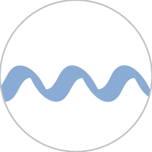 French Blue Embroidered Wave  color swatch