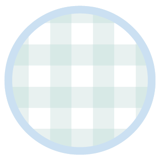 Sea Foam Gingham  color swatch