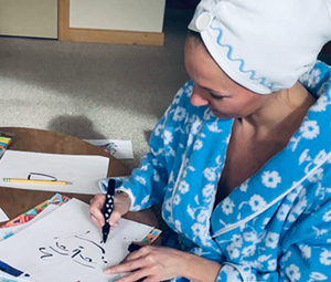 Sally King Benedict: Dry Off While You...