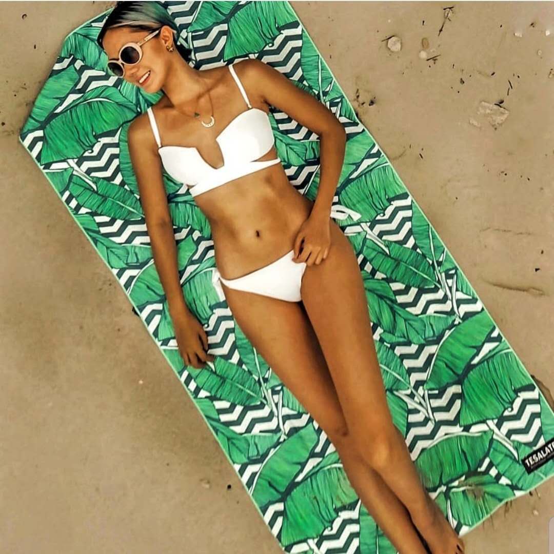 Beach Towel Microfiber Bath Towel Custom Promotional Logo Beach Towel For Travel