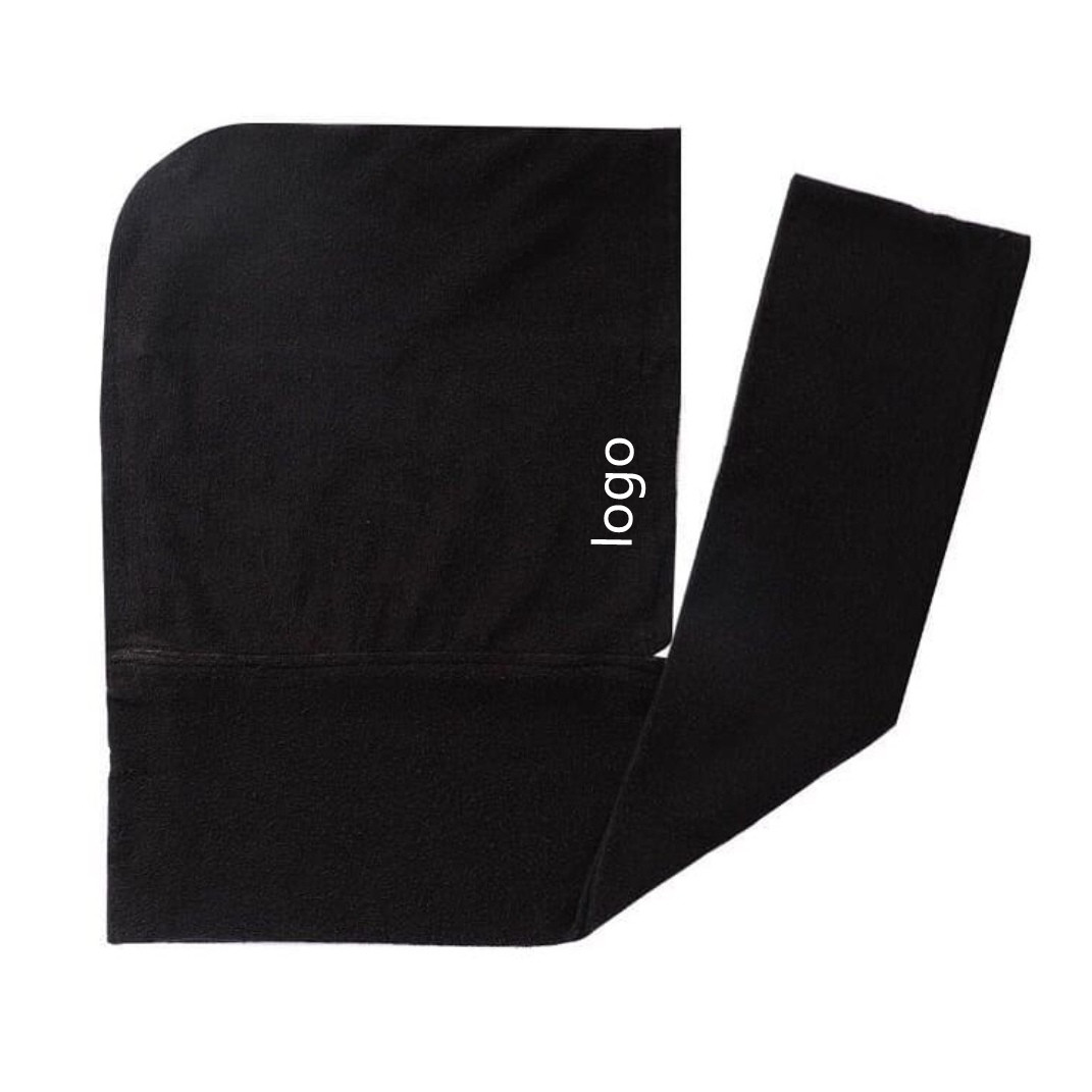 High quality custom logo hood towel gym fitness club use high quality sport towel with hood