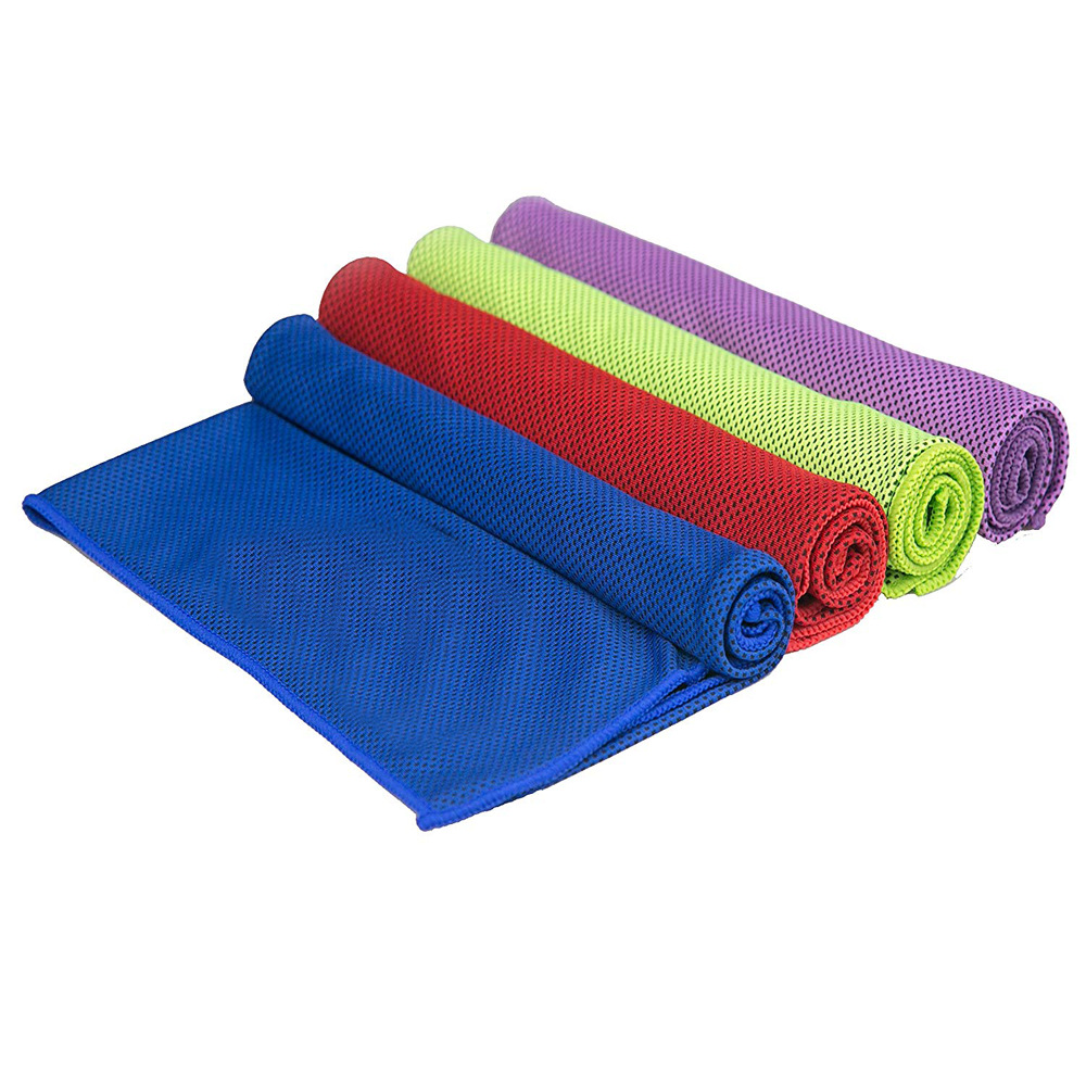 Low MOQ Absorbent Wholesale Microfiber Instant Cill Neck Ice Cooling Sports Gym Workout Towel