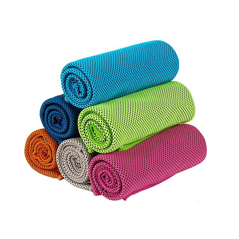 Low MOQ Absorbent Wholesale Microfiber Instant Cill Neck Ice Cooling Sports Gym Workout Towel