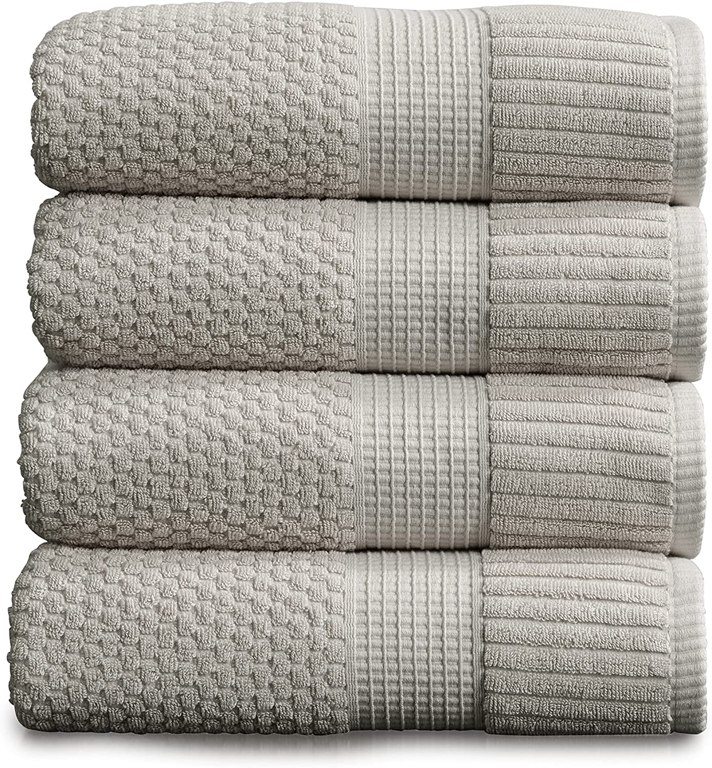 100% Cotton Bath Towel Pack | Super Soft and Absorbent Quick-Dry Bath Towels 30