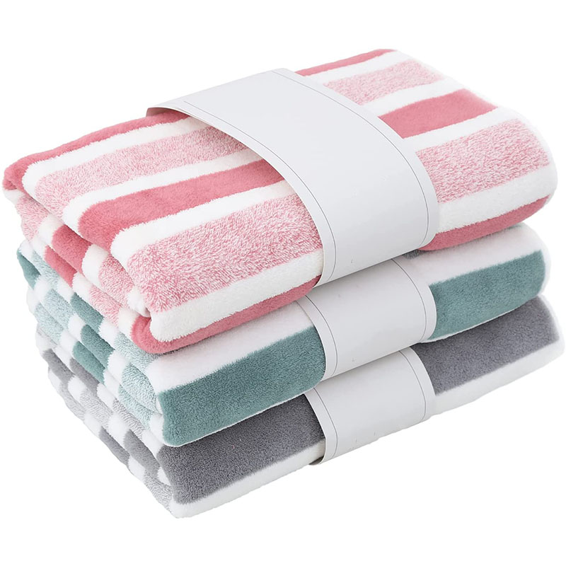 Microfiber Bath Towels, Soft, Super Absorbent & Fast Drying, Lint Free, Fade Resistant, Multipurpose Use for Sports, Travel, Fitness, Yoga