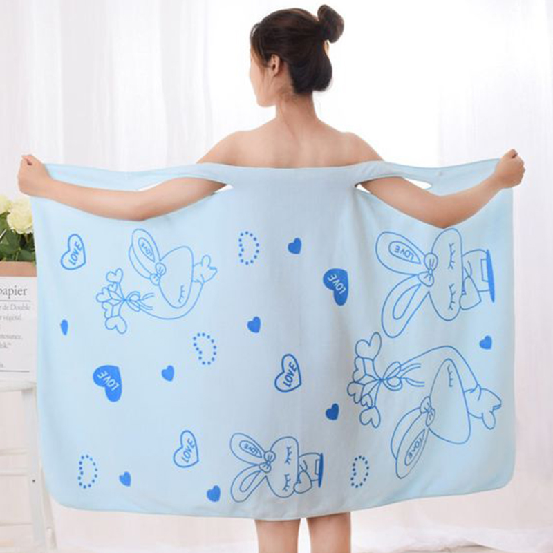 Women Bath Towel Bath Skirt for Lady Fashion Microfiber Bath for Shower