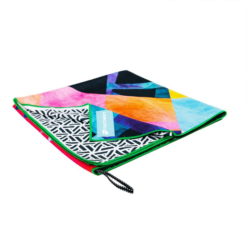 Printed Beach Towel Sand Free Waffle Beach Towels of Microfiber