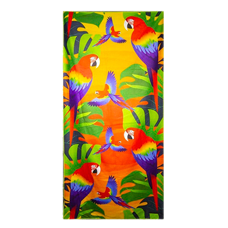 Comfortable Digital Print Microfiber Beach Towels