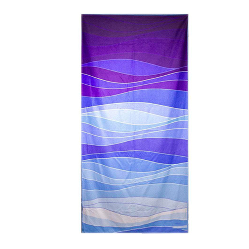 Cheap Digital Wholesale Bulk Custom Printed Microfiber Beach Towel