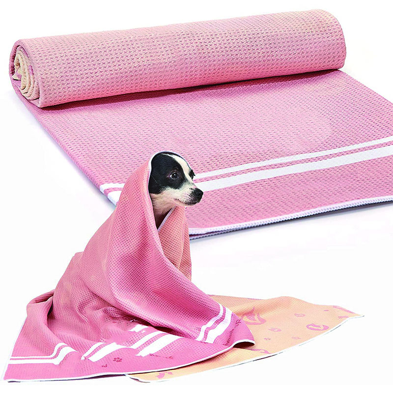 Microfiber Pet Dog Towel Beach Towel Quickly Dry Bath Towel (27.5